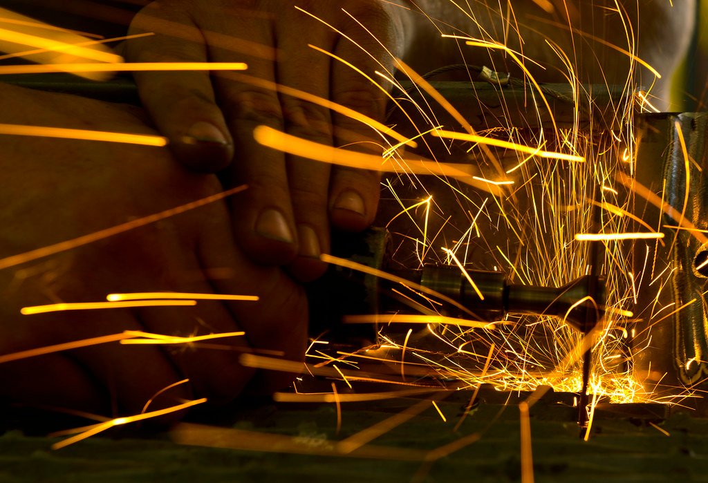 Soldadura estructural de componentes industriales